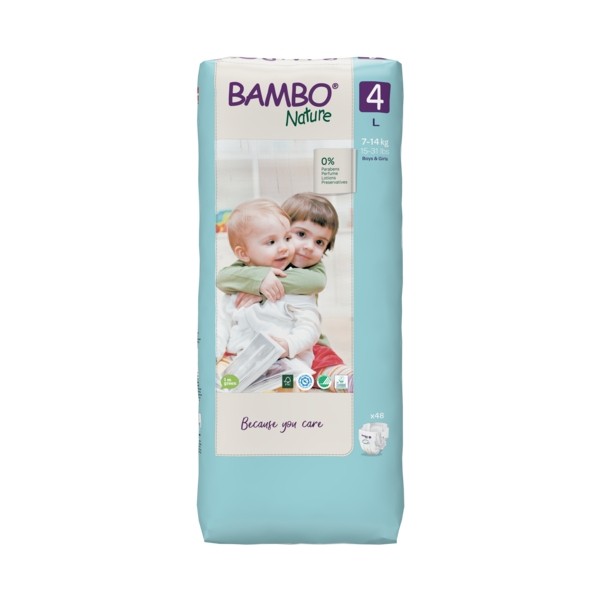 Couches T4  maxi 7-18kg - Bambo Nature