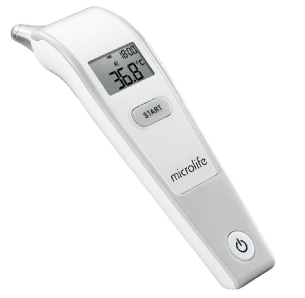 Thermomètre auriculaire Blanc