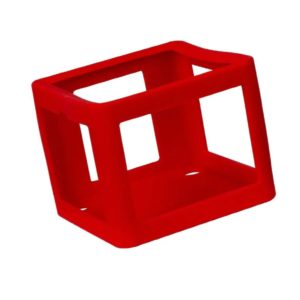 Coque de protection en silicone rouge