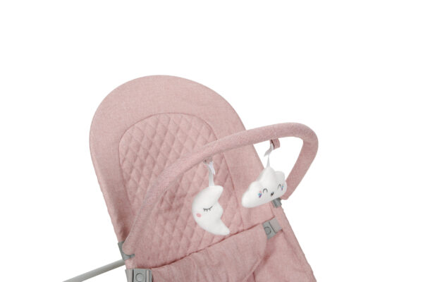 Transat pour bébé ergonomique Lullaby – rose